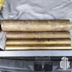 Круг бронзовый 190 мм БрАЖ9-4 полутвёрдый прессованный ГОСТ 1628-2019