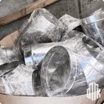 Отвод вентиляционный 15 градусов 315 мм оцинкованный круглый
